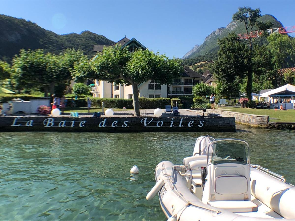 Studio Les Pieds Dans L'Eau Au Bord Du Lac D'Annecy Duingt Ngoại thất bức ảnh