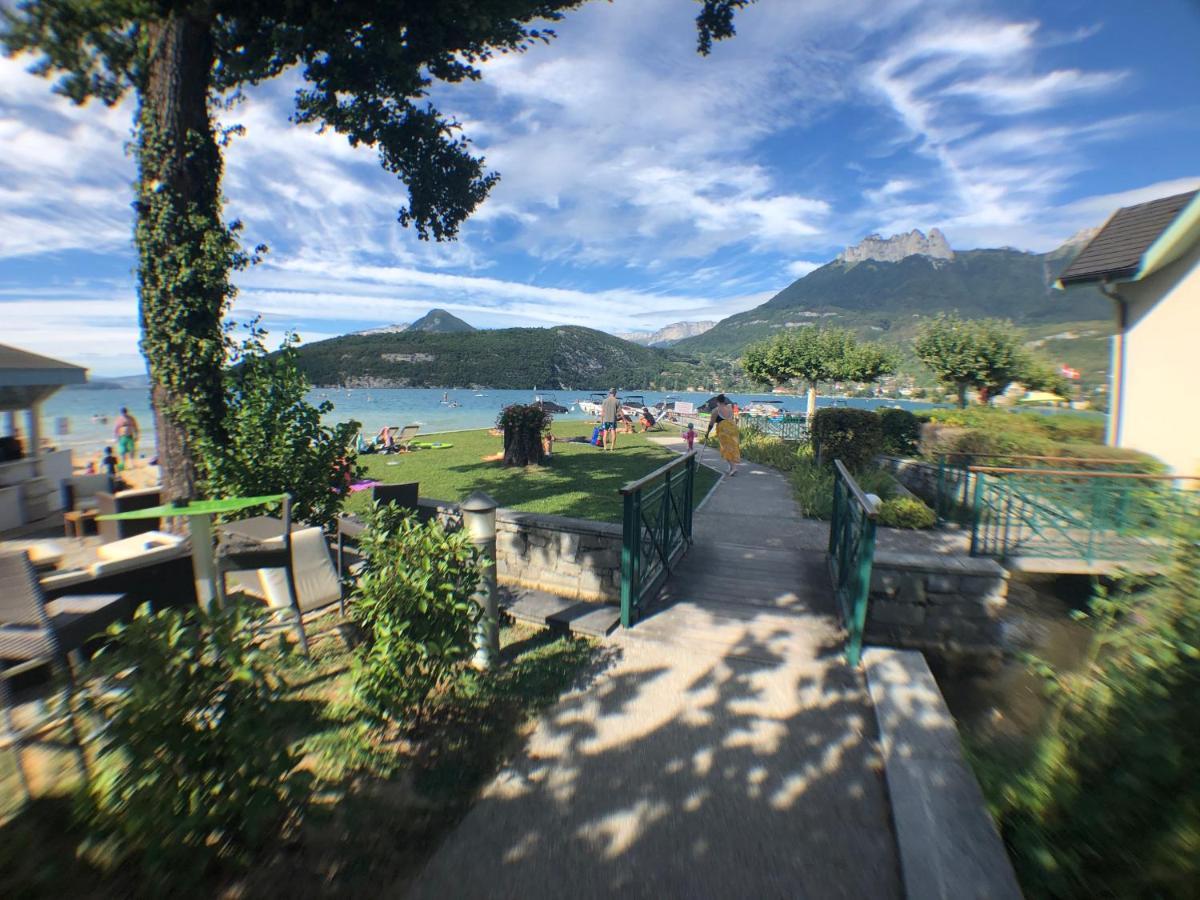 Studio Les Pieds Dans L'Eau Au Bord Du Lac D'Annecy Duingt Ngoại thất bức ảnh