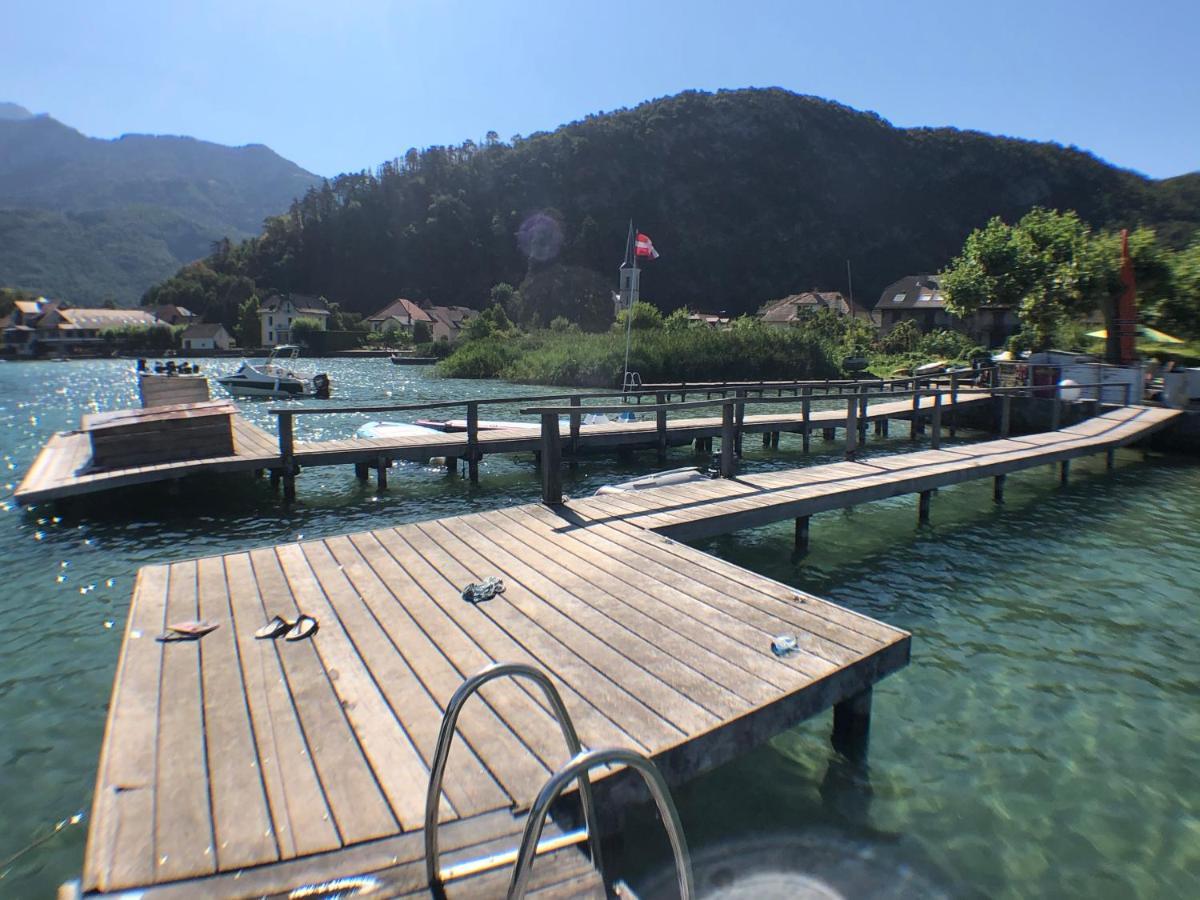 Studio Les Pieds Dans L'Eau Au Bord Du Lac D'Annecy Duingt Ngoại thất bức ảnh
