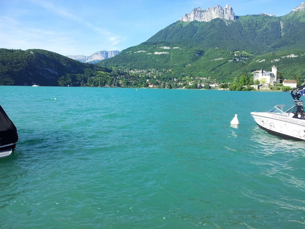 Studio Les Pieds Dans L'Eau Au Bord Du Lac D'Annecy Duingt Ngoại thất bức ảnh