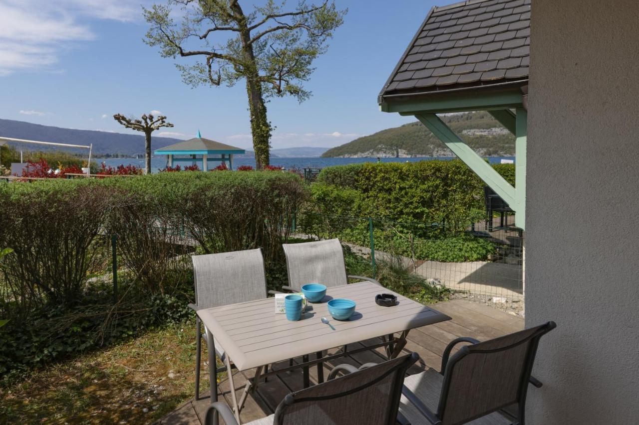 Studio Les Pieds Dans L'Eau Au Bord Du Lac D'Annecy Duingt Ngoại thất bức ảnh