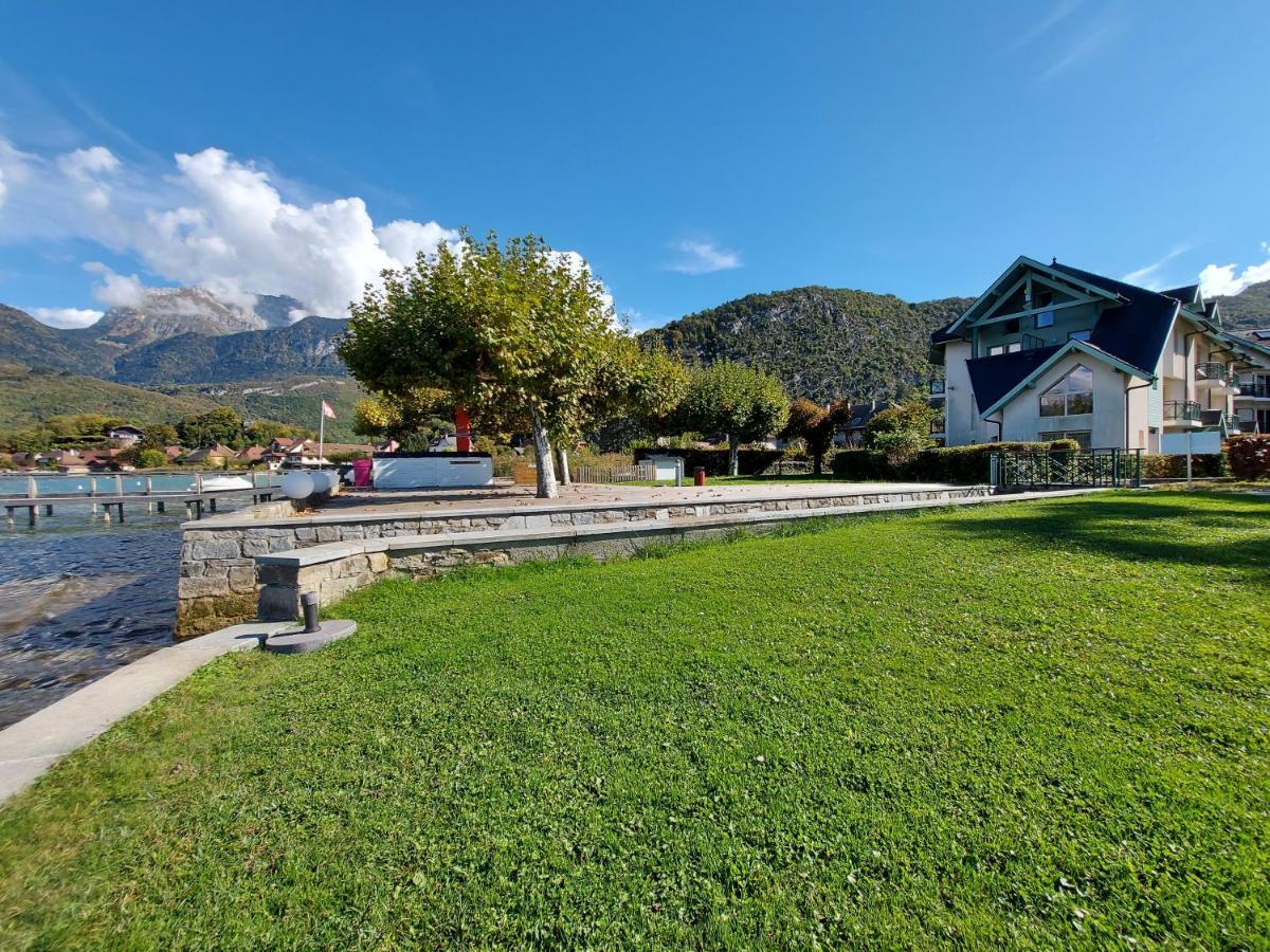 Studio Les Pieds Dans L'Eau Au Bord Du Lac D'Annecy Duingt Ngoại thất bức ảnh