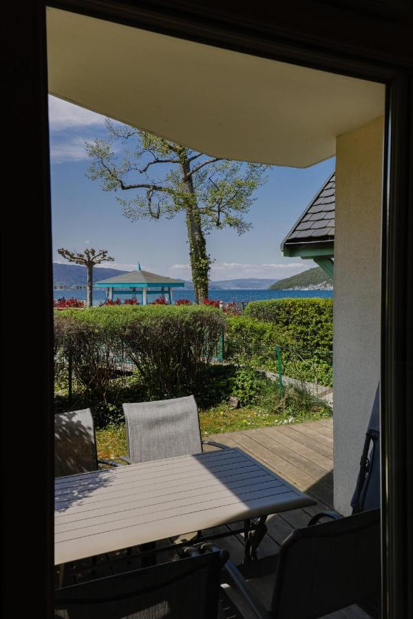 Studio Les Pieds Dans L'Eau Au Bord Du Lac D'Annecy Duingt Ngoại thất bức ảnh