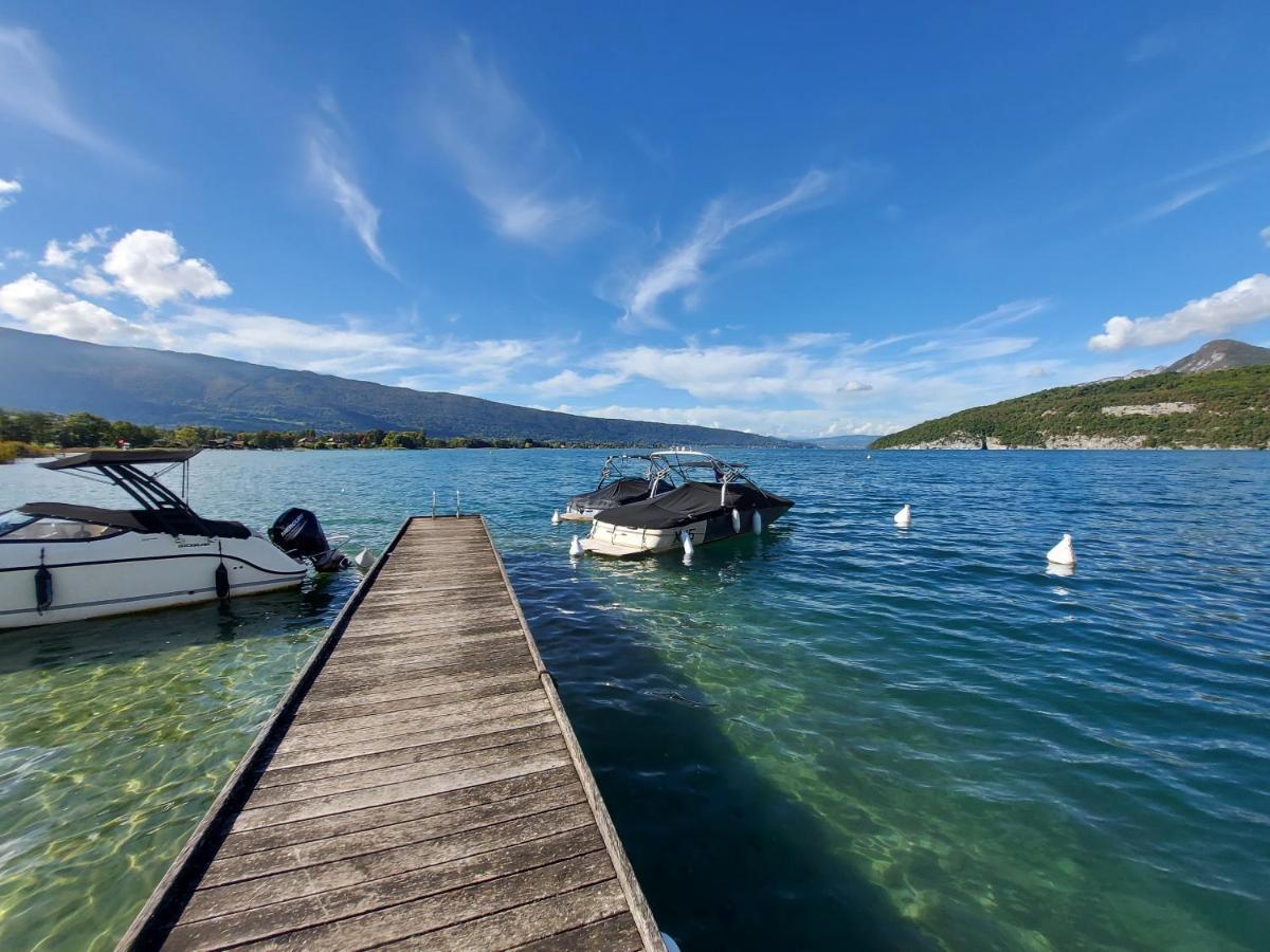 Studio Les Pieds Dans L'Eau Au Bord Du Lac D'Annecy Duingt Ngoại thất bức ảnh