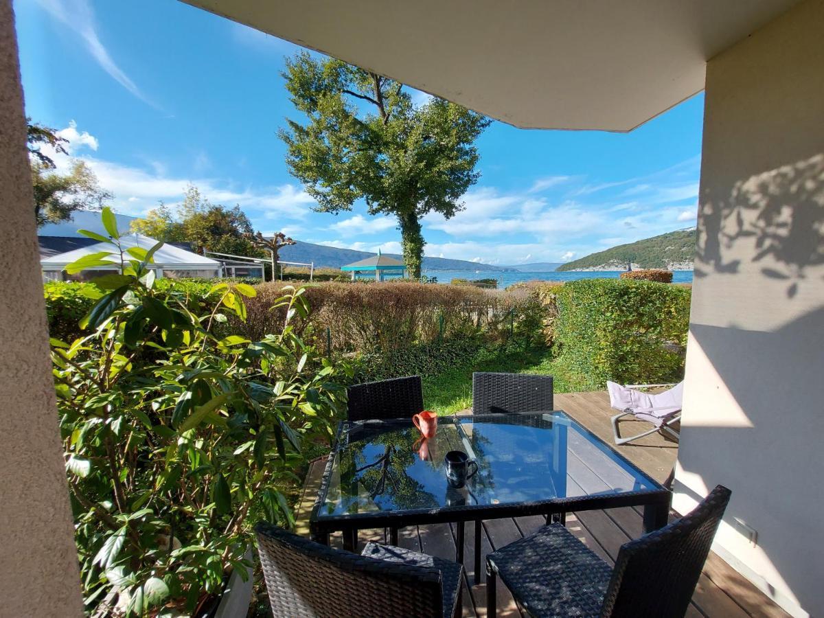 Studio Les Pieds Dans L'Eau Au Bord Du Lac D'Annecy Duingt Ngoại thất bức ảnh