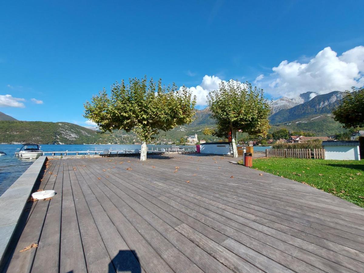 Studio Les Pieds Dans L'Eau Au Bord Du Lac D'Annecy Duingt Ngoại thất bức ảnh