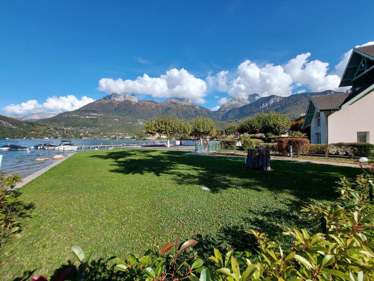 Studio Les Pieds Dans L'Eau Au Bord Du Lac D'Annecy Duingt Ngoại thất bức ảnh