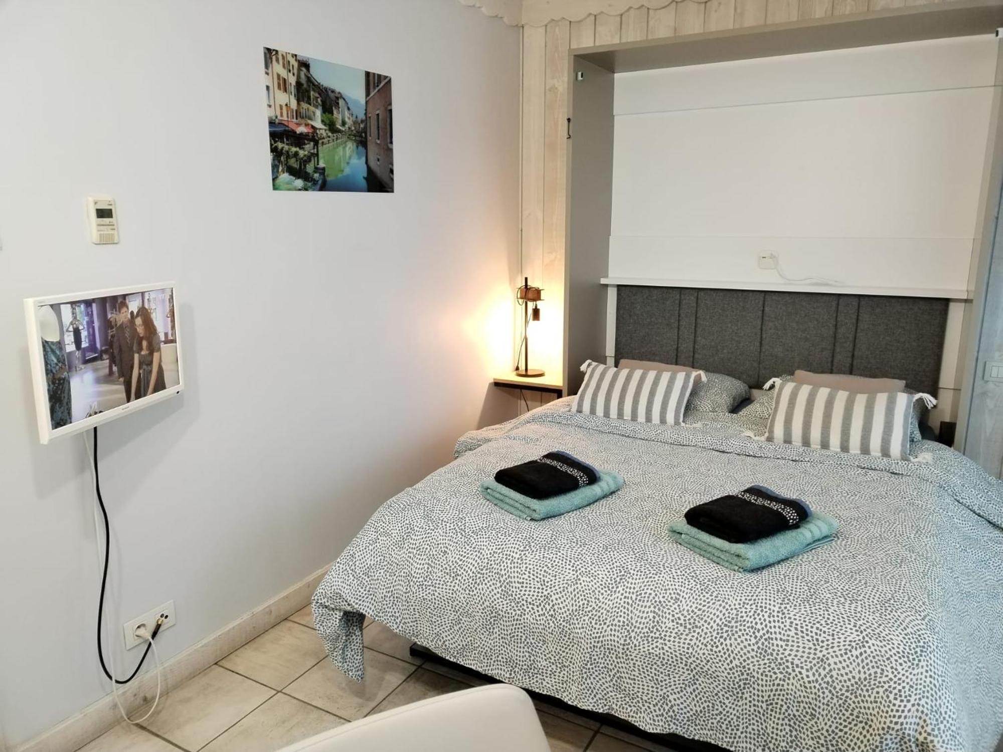 Studio Les Pieds Dans L'Eau Au Bord Du Lac D'Annecy Duingt Ngoại thất bức ảnh