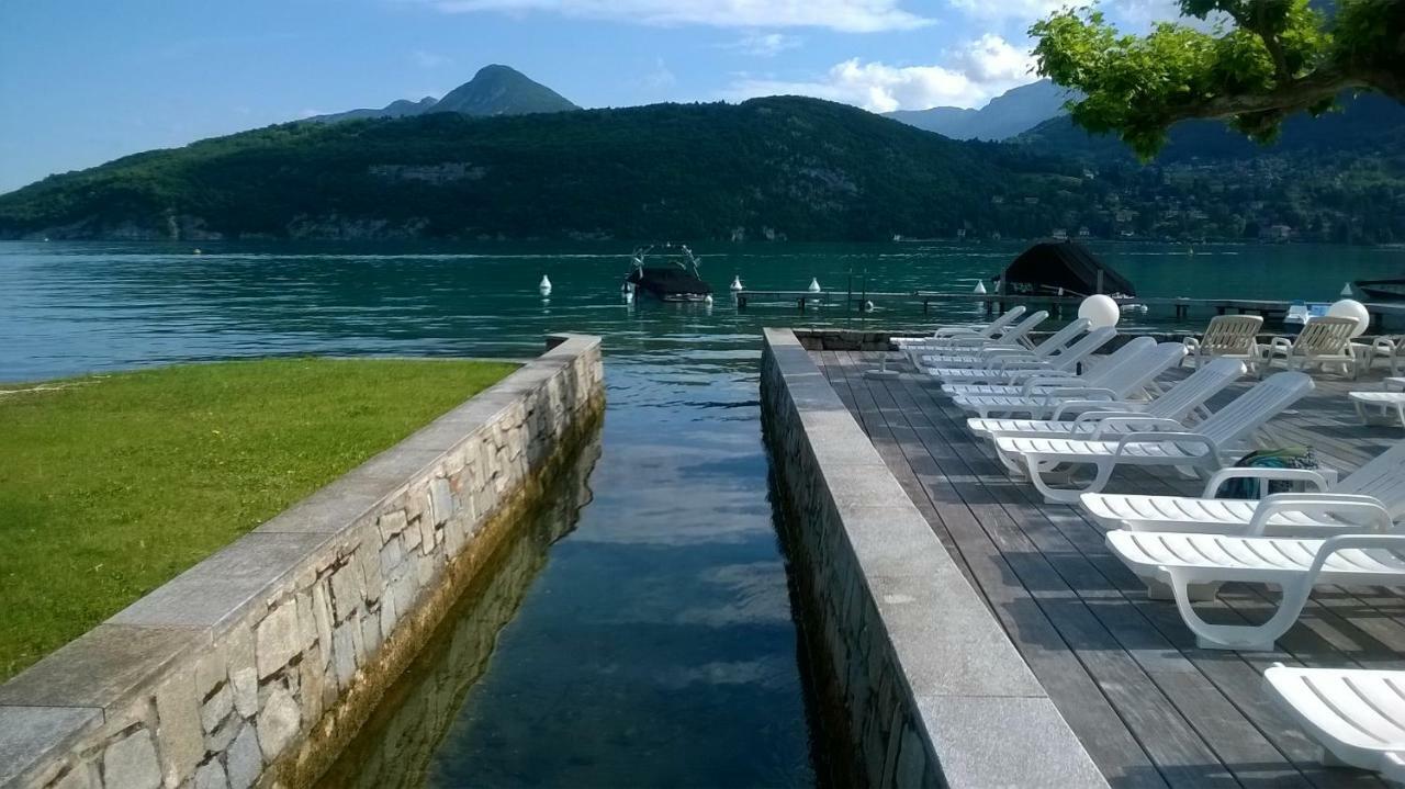 Studio Les Pieds Dans L'Eau Au Bord Du Lac D'Annecy Duingt Ngoại thất bức ảnh