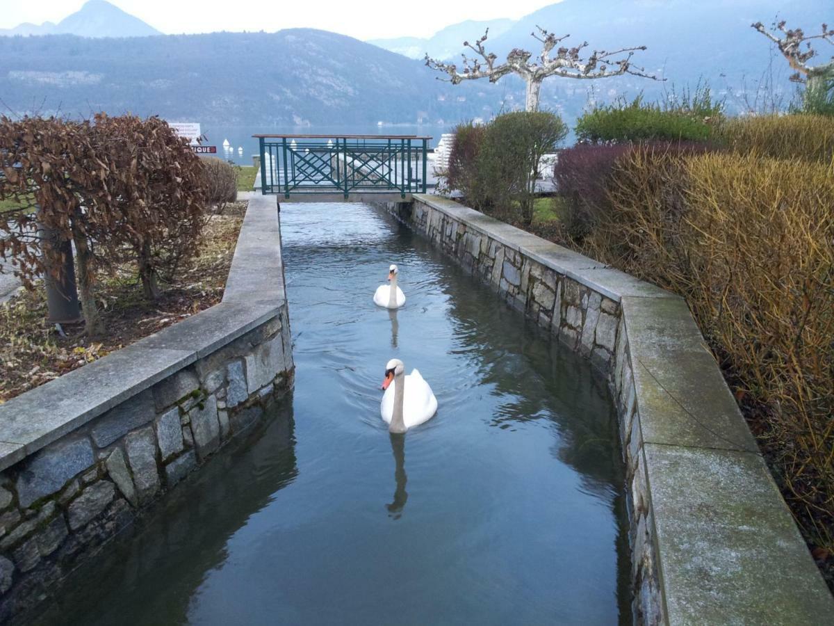 Studio Les Pieds Dans L'Eau Au Bord Du Lac D'Annecy Duingt Ngoại thất bức ảnh